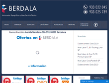 Tablet Screenshot of berdala.com